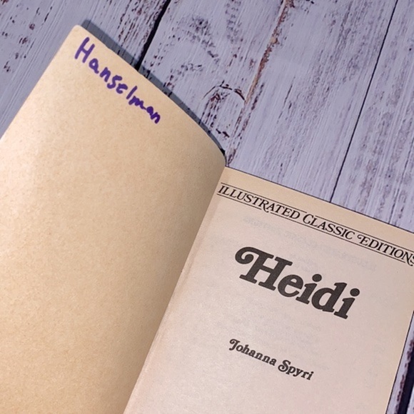 Vintage Heidi book 1994 - Picture 3 of 9